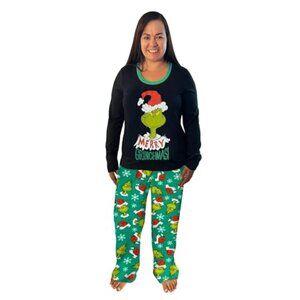 Dr. Seuss The Grinch Matching Family Pajama Sets, Women, Small, NWT